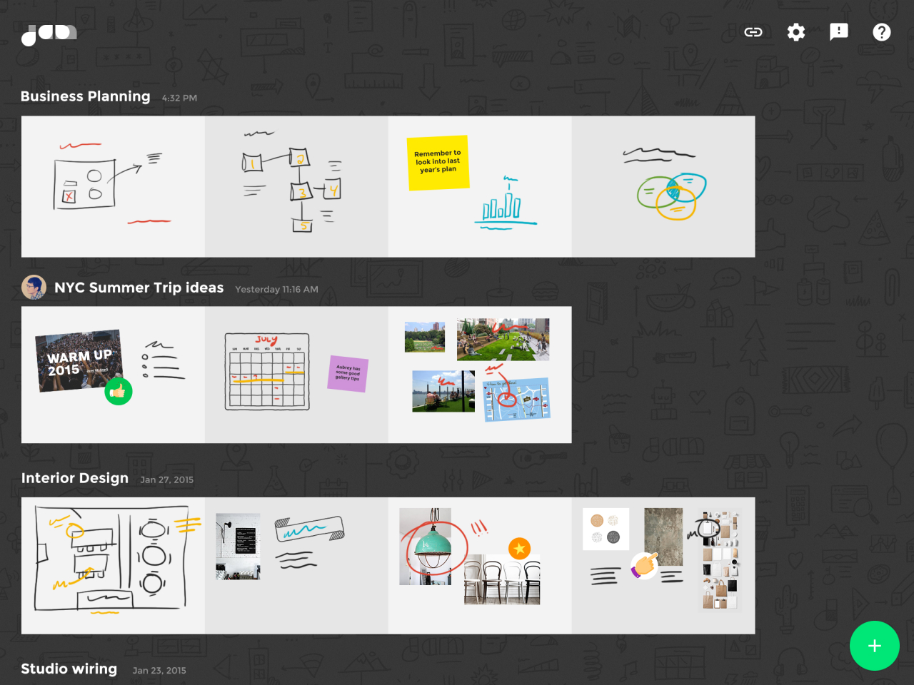 Portfolio example work